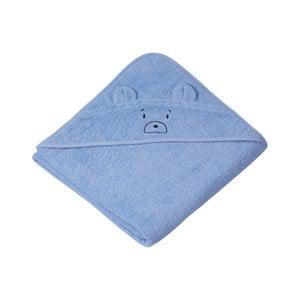 Liewood Mr Bear/Blue Sky Albert Hooded Towel One Size - Textile - One size - Blue
