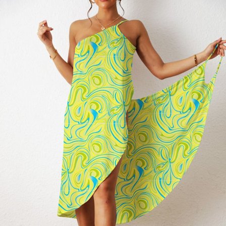 Bikini Cover Up långa klänningar LTYPE 1 TYPE 1 L