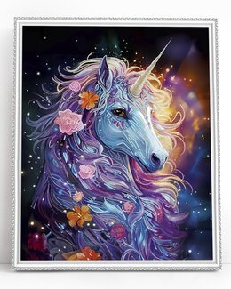 Diamond painting Einhorn