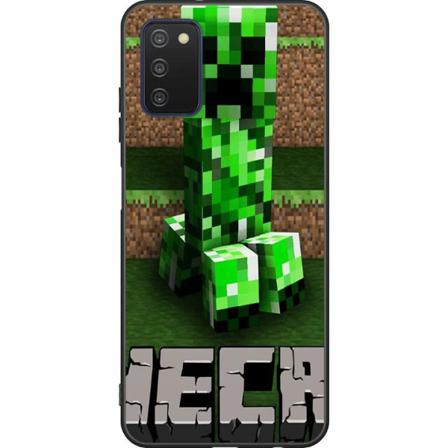 Samsung Galaxy A03s Svart Skal Minecraft