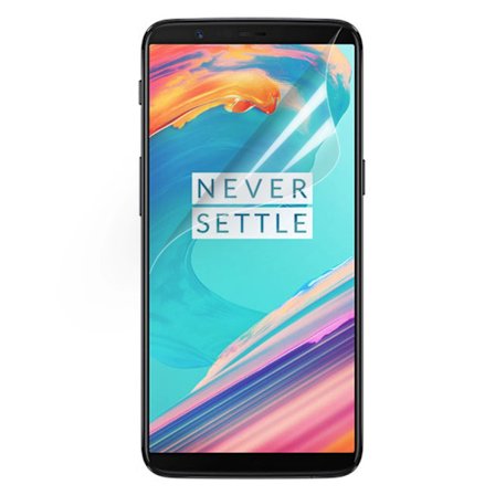 OnePlus 5T Ultra Clear LCD Skärmskydd med putsduk