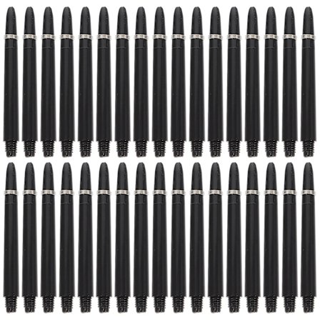 50 pile dart, nylon pile dart, gevind dart pile, gevind dart pile (5.5X0.6X0.6CM, sort)