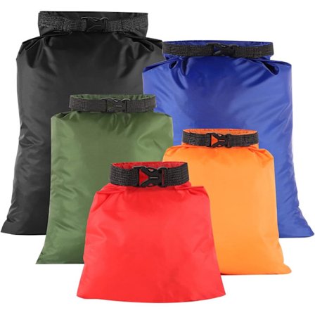 5 st Lätta Vattentäta Påsar, 1.5L/2.5L/3.5L/4.5L/6L, ZQKLA