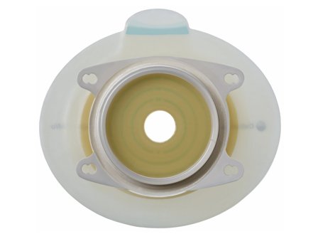 Coloplast SenSura Mio Click hudplate flat, 105210, Ringkobling 60 mm hullstr 10-55 mm, uten belteører, 10 stk.