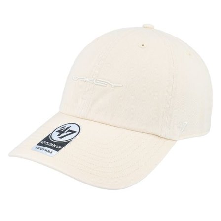 Oakley - Beige unconstructed Keps - 47 Soho Mist Dad Cap @ Hatstore