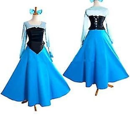 Pieni merenneito Ariel Prinsessa Ariel Cosplay Anime-asu - WELLNGS
