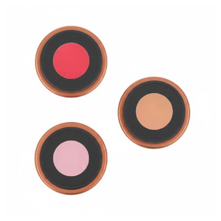 Kameralins med ram för iPhone 17 Pro och 17 Pro Max - Orange