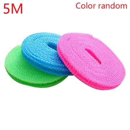 Vindtät klädstreck 3/5/10 meter Reseklädlina