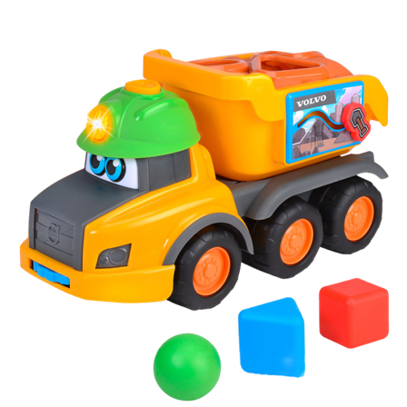 ABC Harry Hauler Volvo Dumper Babyleksaker Unisex Gul ONESIZE