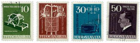 Jugoslavien 1956 - MICHEL 791-794 - Stemplet