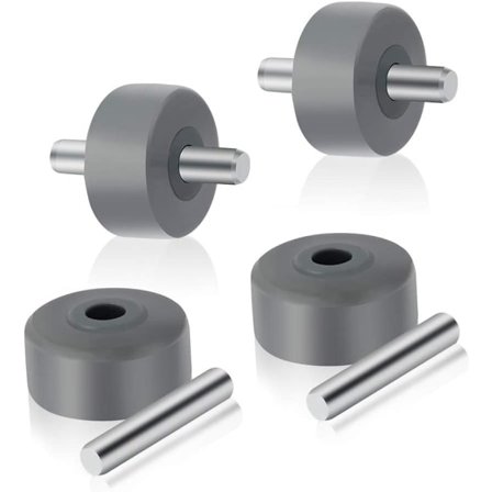 Pasotim 4X Gulvbørstehjul til Støvsuger NV350 NV352 N