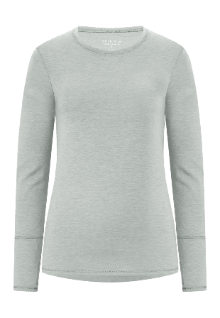Röhnisch Clara Long Sleeve Top Träningskläder Dam Grå S