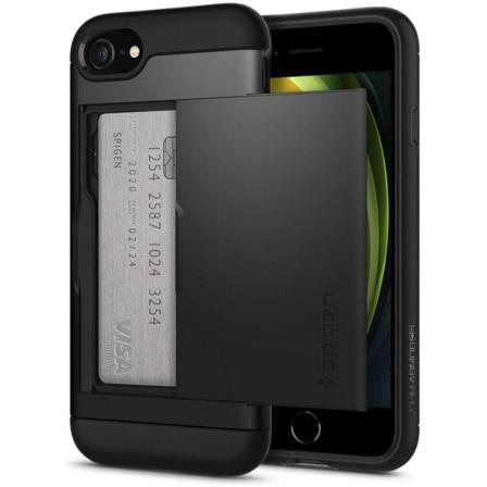 Spigen Slim Armor Cs Skal Iphone 7/8/se (2020/2022) - Svart