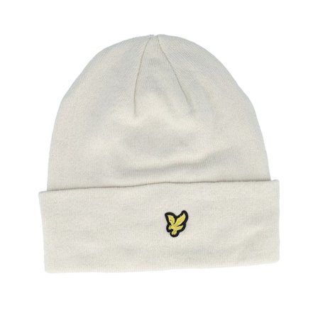 Lyle & Scott - Beige cuff Beanie - Beanie Cove Cuff @ Hatstore