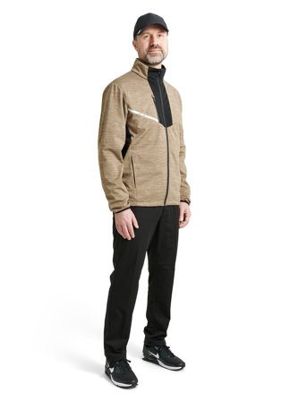 Abacus Mens Ardfin Softshell Jacket - Brown - M