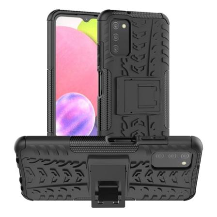 Offroad Samsung Galaxy A03s cover - Sort Black