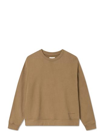 Asta Blouse Sweat-shirt Genser Brun STUDIO FEDER*Betinget Tilbud
