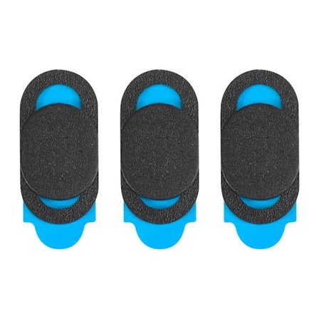 3 st Kameraklistermärken i Plast för Laptop, PC, Mobil - Anti-Hacker, Sekretesskydd