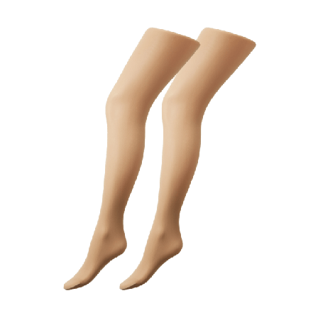 Å WOMAN Strumpbyxor 40 den, matt, 2-pack Dam Brun 42/46