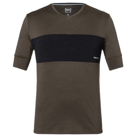 Super.natural Men's Gravier Tee (2021) Men Short sleeved fitness sweater Beige M