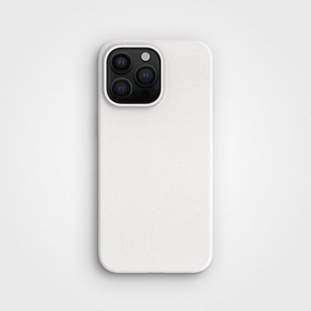 White Plant-Based Phone Case with MagSafe & Free Cable, iPhone 15 Pro Max