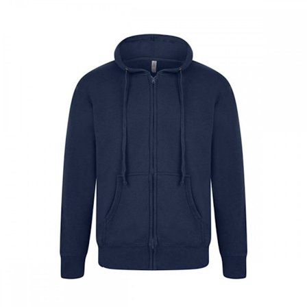 Casual Classic Mens Zip Hood XL Marinblå