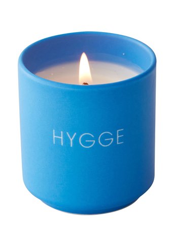 Design Letters Scented Candle - Blue - 50 ML