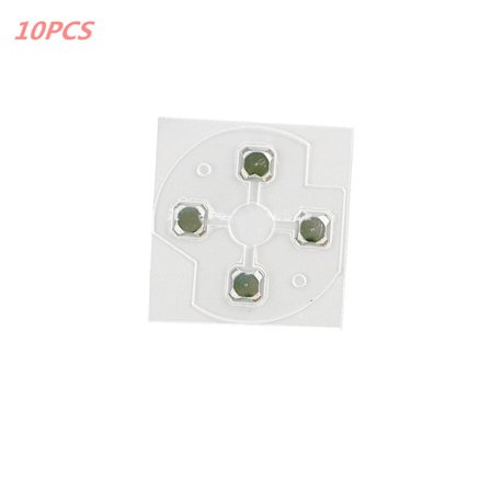 10 stycken/lot för Cross Button D-Pads Metal Dome Snap Dome PCB Board Conductive FIlm för Xbox One Controller Tillbehör