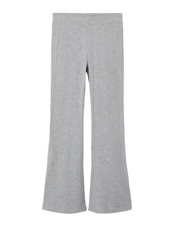 Nlfnunnes Lw Bootcut Pant Bukser Grå LMTD*Betinget Tilbud