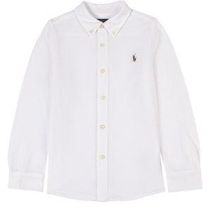 Kids - Ralph Lauren Branded Shirt White 4 Years - Tops - 4 years - White - Junge