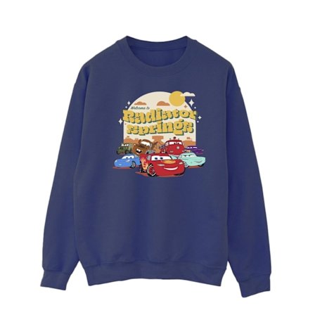 Disney Cars Radiator Springs Group Sweatshirt XXL Svart