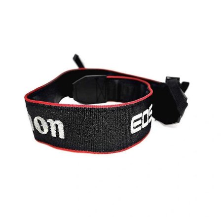 Kamerastropp Skulderstropp Nakkestropp for Canon 5D 6D 1Ds 60D 70D Digital SLR Tilbehør BlackRed