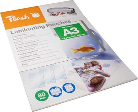 PEACH Lamnierfolie 80mic DIN A3 25 Stk.