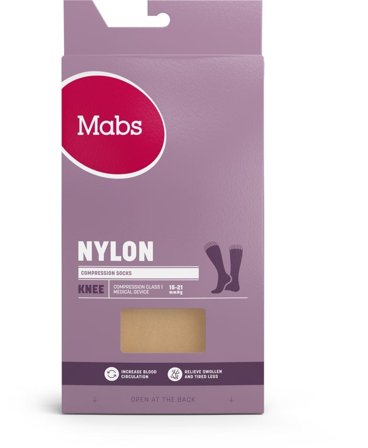 Mabs nylon knestr K1 sand S