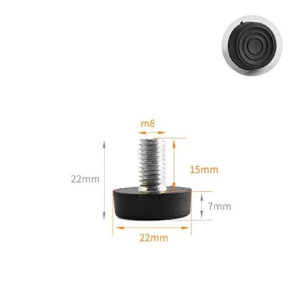 Bordsunderlägg möbelfötter 2 2