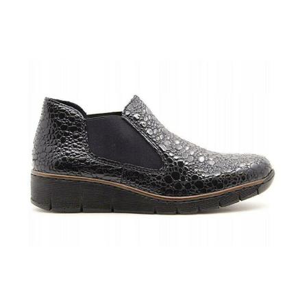 Rieker, Kame Ankle Boots Szary, Kobieta, Rozmiar: 37 EU