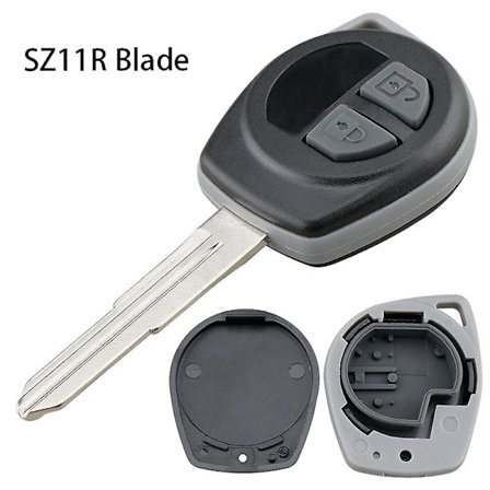 2-painikkeinen auton avaimenperäkotelon kuoren vaihto kaukosäätimen suojus sopii Suzuki Vitara Swift Ignis Sx4 Liana -malleihin