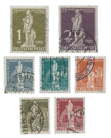 Berlin 1949 - MICHEL 35-41 - Stemplet