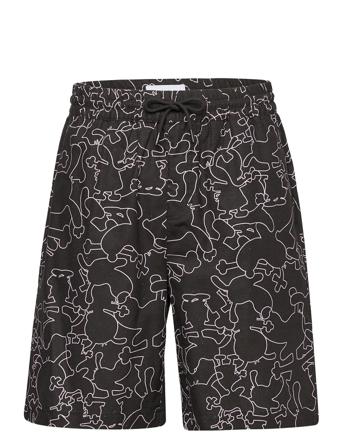 Characters Shorts Black Makia