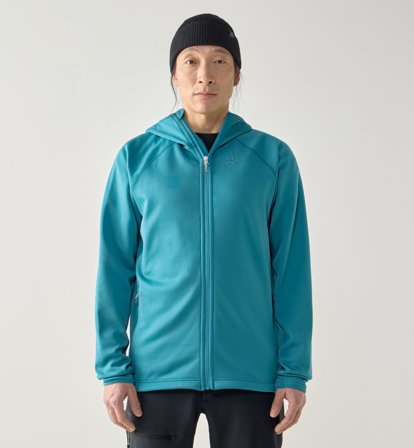 Haglöfs Magma Mid Hood Men Mountain Teal - Herren - M
