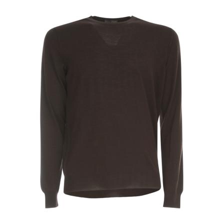 Drumohr Round neck sweater Brun, Herre
