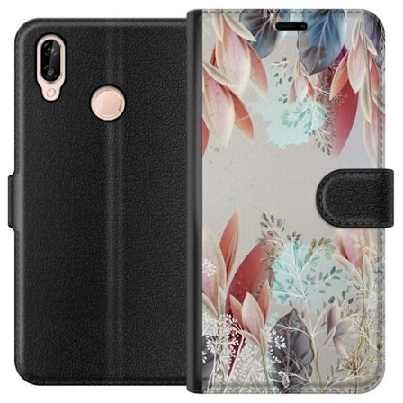 Kompatibel Tegnebogsetui til Huawei Huawei P20 lite Due