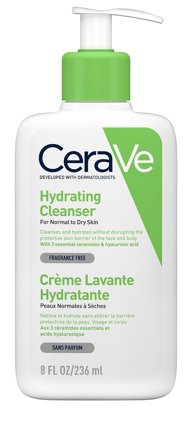 CeraVe Hydrating Cleanser 236 ml, Skincare, Skincare, Dermatologisk Skincare Til Mænd