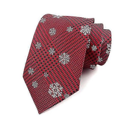 Juleslips for menn, slips for menn, juleslips, juleskjerf, Santa Party-lingling}