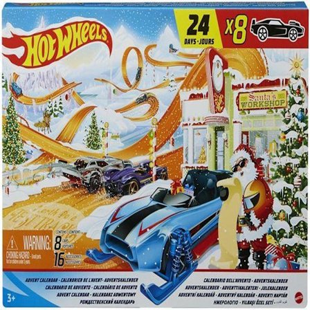 Hot Wheels Julekalender multicolor