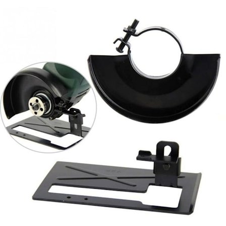 Vinkelslipmaskin Special Cutting Bracket Vinkelslipmaskin Variabel Skärmaskin Tillbehör Förtjockad Bottenplatta Träskärning