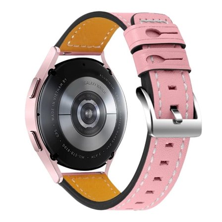 Huawei Watch GT 2 42mm / Watch 2 Klockarmband i läder från Cowhide - Rosa