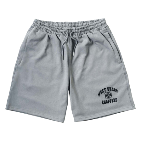 Kraťasy West Coast Choppers Oversized Heavyweight Ocelově šedá XL
