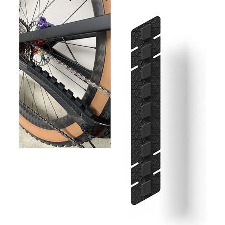 Beskytter for kjedestaget på terrengsykkel, MTB-kjedebeskytter i silikon, kjedebeskytter for landeveissykkel - Beskytt sykkelrammen din mot riper fra 