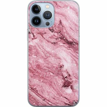 Apple Iphone 14 Pro Max Mjukt Skal - Glitter Marble